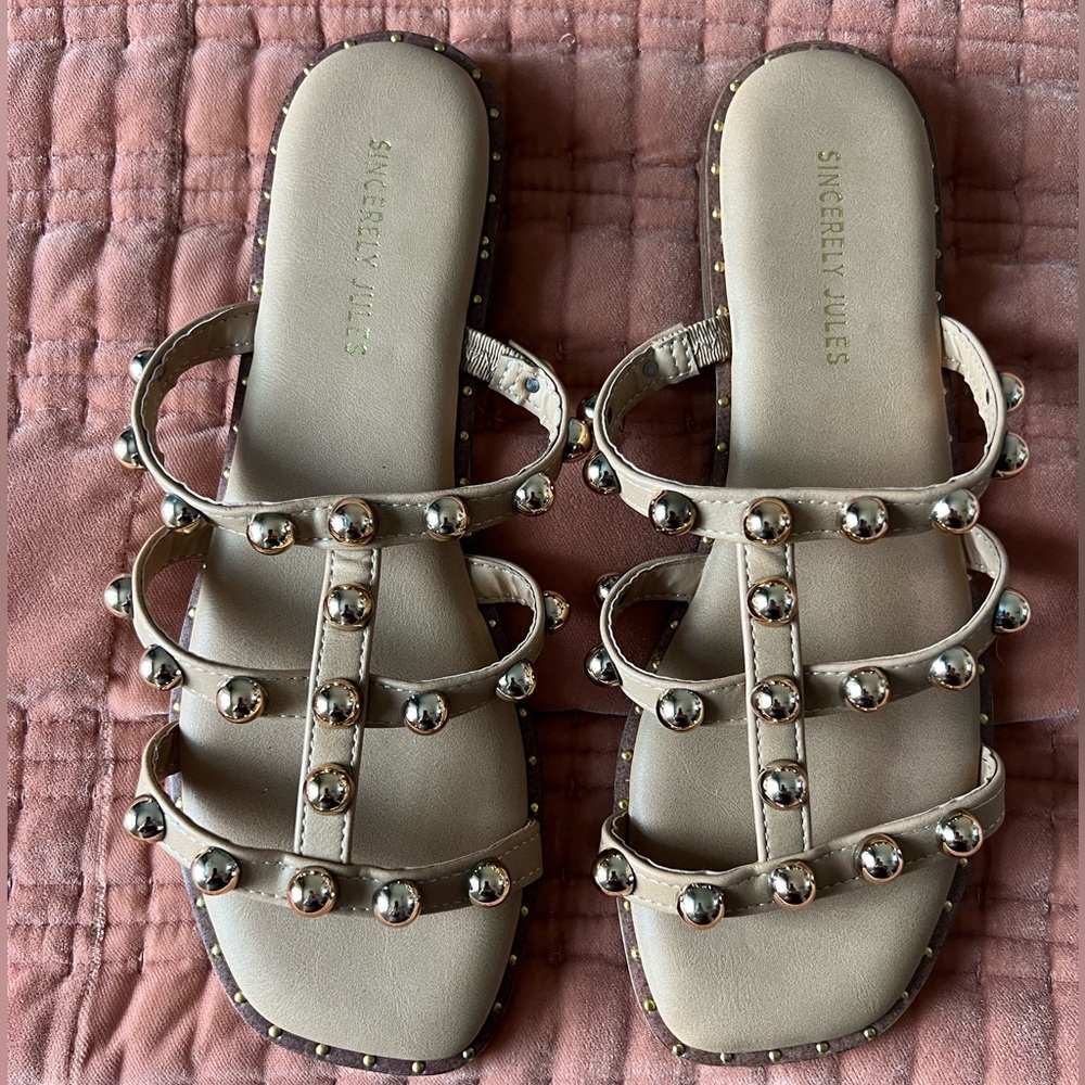 Never worn sandals
